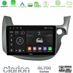 Clarion GL700 Series 8Core Android13 4+64GB Honda Jazz (Fit) 2009-2013 RHD Navigation Multimedia Tablet 10" Με Carplay & Android Auto Clarion GL700 Series 8Core Android13 4+64GB Honda Jazz (Fit) 2009-2013 RHD Navigation Multimedia Tablet 10" Με Carplay & Android Auto