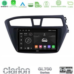Clarion GL700 Series 8Core Android13 4+64GB Hyundai i20 2014-2018 RHD Navigation Multimedia Tablet 9" Με Carplay & Android Auto Clarion GL700 Series 8Core Android13 4+64GB Hyundai i20 2014-2018 RHD Navigation Multimedia Tablet 9" Με Carplay & Android Auto