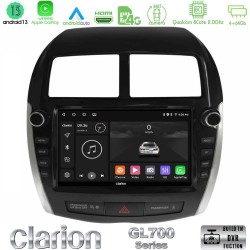 Clarion GL700 Series 8Core Android13 4+64GB Mitsubishi ASX 2013-2018 Navigation Multimedia Tablet 9" Με Carplay & Android Auto (Oem Look) Clarion GL700 Series 8Core Android13 4+64GB Mitsubishi ASX 2013-2018 Navigation Multimedia Tablet 9" Με Carplay & Android Auto (Oem Look)