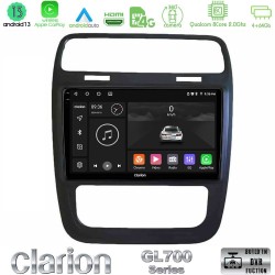 Clarion GL700 Series 8Core Android13 4+64GB VW Scirocco 2014 – 2017 Navigation Multimedia Tablet 9" Με Carplay & Android Auto