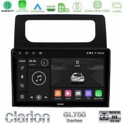Clarion GL700 Series 8Core Android13 4+64GB VW Caddy 2004-2014 Navigation Multimedia Tablet 10" Με Carplay & Android Auto