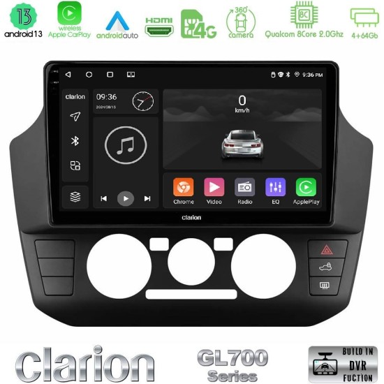 Clarion GL700 Series 8Core Android13 4+64GB VW Up/Skoda Citigo/Seat Mii Navigation Multimedia Tablet 9" Με Carplay & Android Auto Clarion GL700 Series 8Core Android13 4+64GB VW Up/Skoda Citigo/Seat Mii Navigation Multimedia Tablet 9" Με Carplay & Android Auto