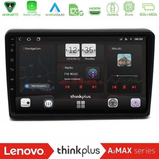 Lenovo Thinkplus A2MAX Series 8Core Android15 4+64GB Citroen C5 2008-2019 Navigation Multimedia Tablet 10" Lenovo Thinkplus A2MAX Series 8Core Android15 4+64GB Citroen C5 2008-2019 Navigation Multimedia Tablet 10"