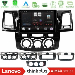 Lenovo Thinkplus A2MAX Series 8Core Android15 4+64GB  Toyota Hilux 2007-2016 Navigation Multimedia Tablet 9"