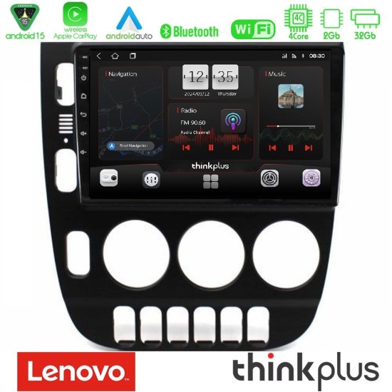 Lenovo Thinkplus Series 4Core Android15 2+32GB Mercedes ML Class (W163) 1998-2005 Navigation Multimedia Tablet 9" Με Carplay & Android Auto Lenovo Thinkplus Series 4Core Android15 2+32GB Mercedes ML Class (W163) 1998-2005 Navigation Multimedia Tablet 9" Με Carplay & Android Auto
