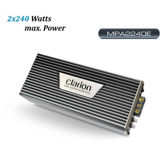 Clarion 2Channel Amplifier 2x240Watts MPA2240E Clarion 2Channel Amplifier 2x240Watts MPA2240E