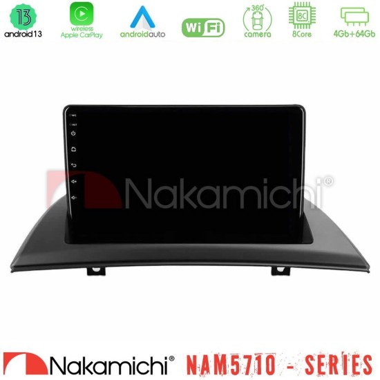 Nakamichi NAM5710 Series 8Core Android13 4+64GB BMW E83 Navigation Multimedia Tablet 9" Nakamichi NAM5710 Series 8Core Android13 4+64GB BMW E83 Navigation Multimedia Tablet 9"