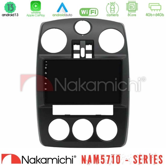 Nakamichi NAM5710 Series 8Core Android13 4+64GB  Chrysler PT-Cruiser 2000-2005 Navigation Multimedia Tablet 9"