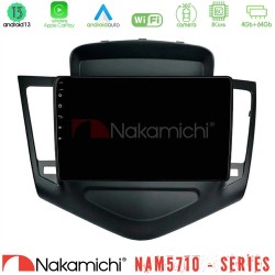 Nakamichi NAM5710 Series 8Core Android13 4+64GB     Chevrolet Cruze 2009-2012 Navigation Multimedia Tablet 9"    (Μαύρο)