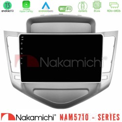 Nakamichi NAM5710 Series 8Core Android13 4+64GB  Chevrolet Cruze 2009-2012 Navigation Multimedia Tablet 9"