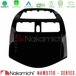 Nakamichi NAM5710 Series 8Core Android13 4+64GB  Chevrolet Spark 2009-2015 Navigation Multimedia Tablet 9"