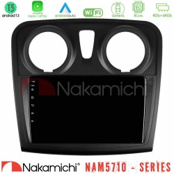 Nakamichi NAM5710 Series 8Core Android13 4+64GB Dacia Sandero 2014-2020 Navigation Multimedia Tablet 9" Nakamichi NAM5710 Series 8Core Android13 4+64GB Dacia Sandero 2014-2020 Navigation Multimedia Tablet 9"