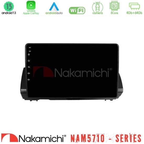 Nakamichi NAM5710 Series 8Core Android13 4+64GB Dacia Sandero/Logan/Jogger 2022-> Navigation Multimedia Tablet 9" Nakamichi NAM5710 Series 8Core Android13 4+64GB Dacia Sandero/Logan/Jogger 2022-> Navigation Multimedia Tablet 9"