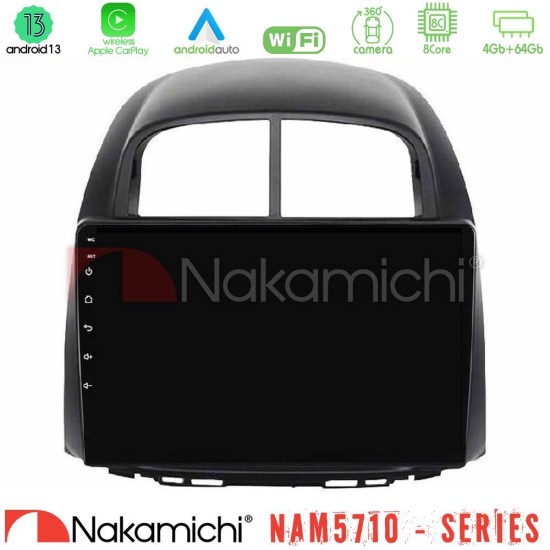 Nakamichi NAM5710 Series 8Core Android13 4+64GB  Daihatsu Sirion/Subaru Justy Navigation Multimedia Tablet 10"