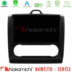Nakamichi NAM5710 Series 8Core Android13 4+64GB Ford Focus Auto AC Navigation Multimedia Tablet 9" (Μαύρο Χρώμα) Nakamichi NAM5710 Series 8Core Android13 4+64GB Ford Focus Auto AC Navigation Multimedia Tablet 9" (Μαύρο Χρώμα)