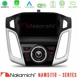 Nakamichi NAM5710 Series 8Core Android13 4+64GB Ford Focus 2012-2018 Navigation Multimedia Tablet 9"