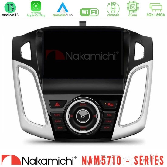 Nakamichi NAM5710 Series 8Core Android13 4+64GB Ford Focus 2012-2018 Navigation Multimedia Tablet 9" Nakamichi NAM5710 Series 8Core Android13 4+64GB Ford Focus 2012-2018 Navigation Multimedia Tablet 9"