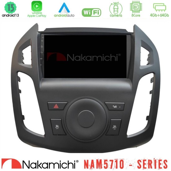 Nakamichi NAM5710 Series 8Core Android13 4+64GB Ford Transit Connect 2013-2018 Navigation Multimedia Tablet 9" Nakamichi NAM5710 Series 8Core Android13 4+64GB Ford Transit Connect 2013-2018 Navigation Multimedia Tablet 9"
