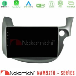 Nakamichi NAM5710 Series 8Core Android13 4+64GB Honda Jazz (Fit) 2009-2013 RHD Navigation Multimedia Tablet 10"