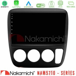 Nakamichi NAM5710 Series 8Core Android13 4+64GB  Honda CRV 1997-2001 Navigation Multimedia Tablet 9"