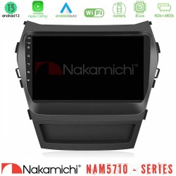 Nakamichi NAM5710 Series 8Core Android13 4+64GB Hyundai iX45 2012-2017 Navigation Multimedia Tablet 9"