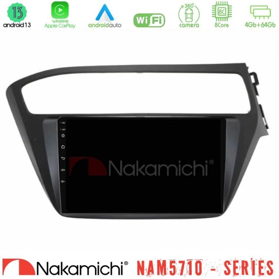 Nakamichi NAM5710 Series 8Core Android13 4+64GB Hyundai i20 2018-2020 RHD Navigation Multimedia Tablet 9" Nakamichi NAM5710 Series 8Core Android13 4+64GB Hyundai i20 2018-2020 RHD Navigation Multimedia Tablet 9"