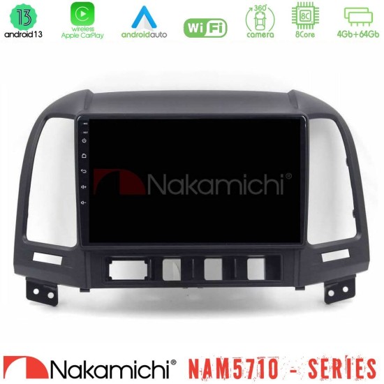 Nakamichi NAM5710 Series 8Core Android13 4+64GB Hyundai Santa Fe 2006-2013 Navigation Multimedia Tablet 10" Nakamichi NAM5710 Series 8Core Android13 4+64GB Hyundai Santa Fe 2006-2013 Navigation Multimedia Tablet 10"