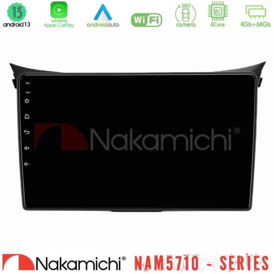 Nakamichi NAM5710 Series 8Core Android13 4+64GB Hyundai i30 2012-2017 Navigation Multimedia Tablet 9" Nakamichi NAM5710 Series 8Core Android13 4+64GB Hyundai i30 2012-2017 Navigation Multimedia Tablet 9"