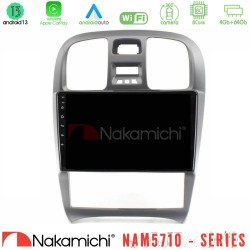 Nakamichi NAM5710 Series 8Core Android13 4+64GB Hyundai Sonata 2001-2005 Navigation Multimedia Tablet 9"
