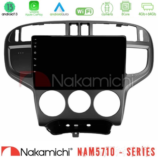 Nakamichi NAM5710 Series 8Core Android13 4+64GB Hyundai Matrix 2001-2010 Navigation Multimedia Tablet 9" Nakamichi NAM5710 Series 8Core Android13 4+64GB Hyundai Matrix 2001-2010 Navigation Multimedia Tablet 9"