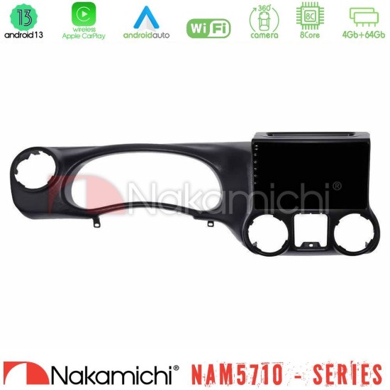 Nakamichi NAM5710 Series 8Core Android13 4+64GB Jeep Wrangler 2011-2014 Navigation Multimedia Tablet 10" Nakamichi NAM5710 Series 8Core Android13 4+64GB Jeep Wrangler 2011-2014 Navigation Multimedia Tablet 10"