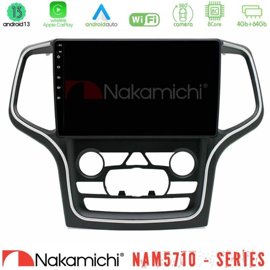 Nakamichi NAM5710 Series 8Core Android13 4+64GB Jeep Grand Cherokee 2014-2020 Navigation Multimedia Tablet 10" Nakamichi NAM5710 Series 8Core Android13 4+64GB Jeep Grand Cherokee 2014-2020 Navigation Multimedia Tablet 10"