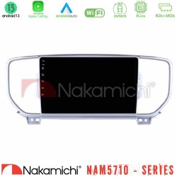Nakamichi NAM5710 Series 8Core Android13 4+64GB  Kia Sportage 2016-2018 Navigation Multimedia Tablet 9"