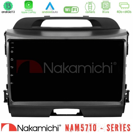 Nakamichi NAM5710 Series 8Core Android13 4+64GB Kia Sportage Navigation Multimedia Tablet 9" Nakamichi NAM5710 Series 8Core Android13 4+64GB Kia Sportage Navigation Multimedia Tablet 9"