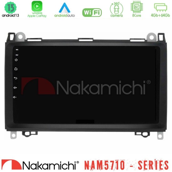 Nakamichi NAM5710 Series 8Core Android13 4+64GB Mercedes A/B/Vito/Sprinter Class Navigation Multimedia Tablet 9" Nakamichi NAM5710 Series 8Core Android13 4+64GB Mercedes A/B/Vito/Sprinter Class Navigation Multimedia Tablet 9"