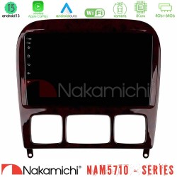 Nakamichi NAM5710 Series 8Core Android13 4+64GB Mercedes S Class 1999-2004 (W220) Navigation Multimedia Tablet 9" Nakamichi NAM5710 Series 8Core Android13 4+64GB Mercedes S Class 1999-2004 (W220) Navigation Multimedia Tablet 9"