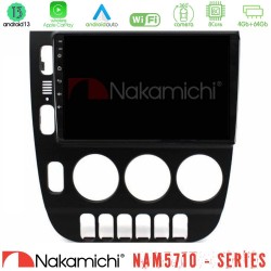 Nakamichi NAM5710 Series 8Core Android13 4+64GB Mercedes ML Class (W163) 1998-2005 Manual AC Navigation Multimedia Tablet 9"
