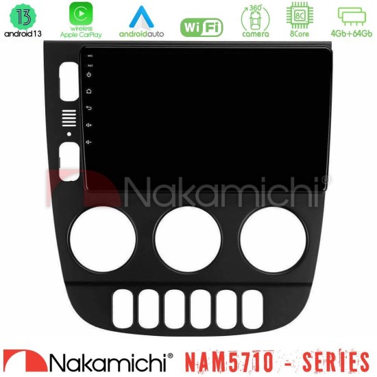 Nakamichi NAM5710 Series 8Core Android13 4+64GB  Mercedes ML Class 1998-2005 Navigation Multimedia Tablet 9"