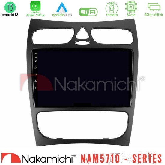 Nakamichi NAM5710 Series 8Core Android13 4+64GB Mercedes CLK Class W209 2000-2004 Navigation Multimedia Tablet 9" Nakamichi NAM5710 Series 8Core Android13 4+64GB Mercedes CLK Class W209 2000-2004 Navigation Multimedia Tablet 9"