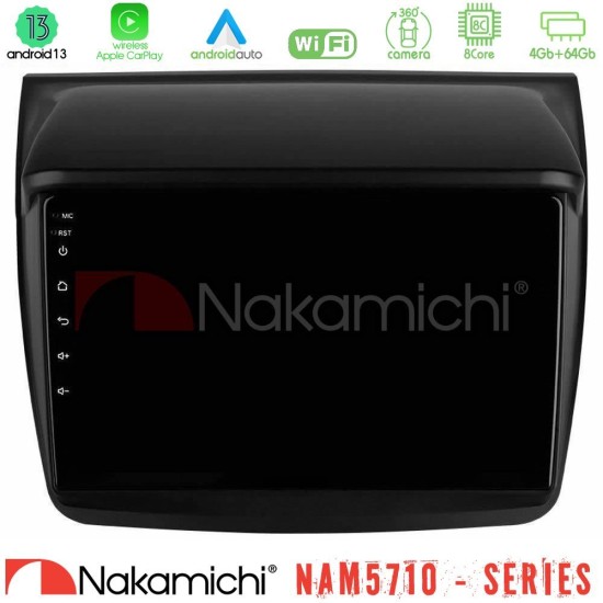 Nakamichi NAM5710 Series 8Core Android13 4+64GB Mitsubishi L200 Navigation Multimedia Tablet 9" Nakamichi NAM5710 Series 8Core Android13 4+64GB Mitsubishi L200 Navigation Multimedia Tablet 9"