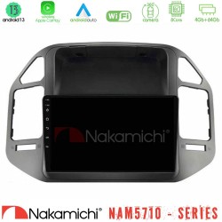Nakamichi NAM5710 Series 8Core Android13 4+64GB Mitsubishi Pajero 2002-2006 Navigation Multimedia Tablet 9"