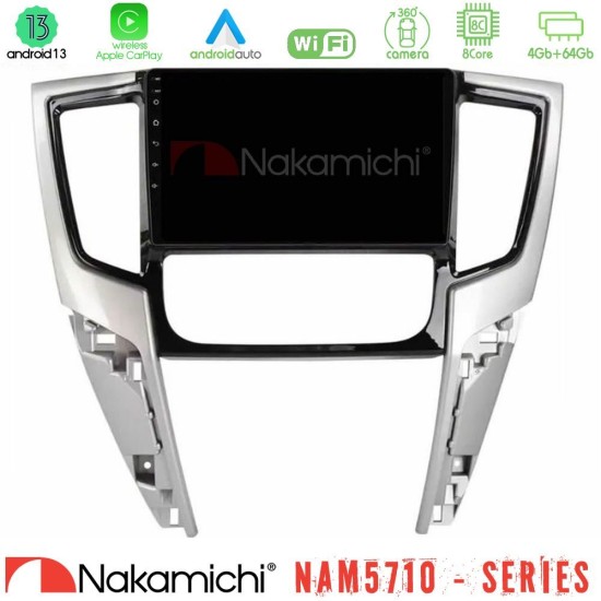 Nakamichi NAM5710 Series 8Core Android13 4+64GB Mitsubishi L200 2019-2023 Navigation Multimedia Tablet 9"