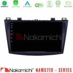 Nakamichi NAM5710 Series 8Core Android13 4+64GB  Mazda 3 2009-2014 Navigation Multimedia Tablet 9"
