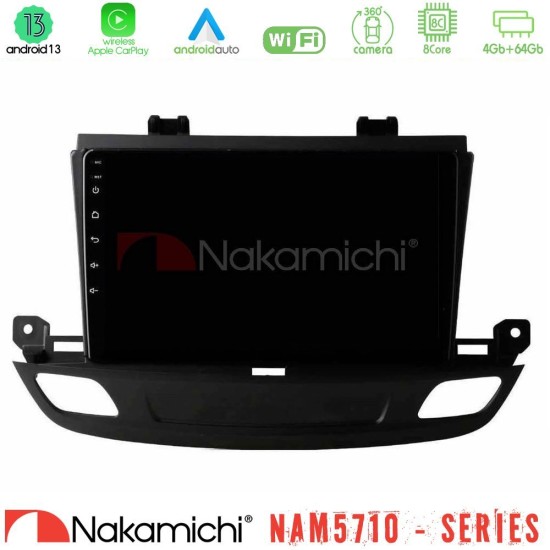 Nakamichi NAM5710 Series 8Core Android13 4+64GB  Opel Insignia 2 2017-2020 Navigation Multimedia Tablet 9"