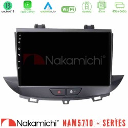 Nakamichi NAM5710 Series 8Core Android13 4+64GB Opel Grandland/Crossland X Navigation Multimedia Tablet 9"