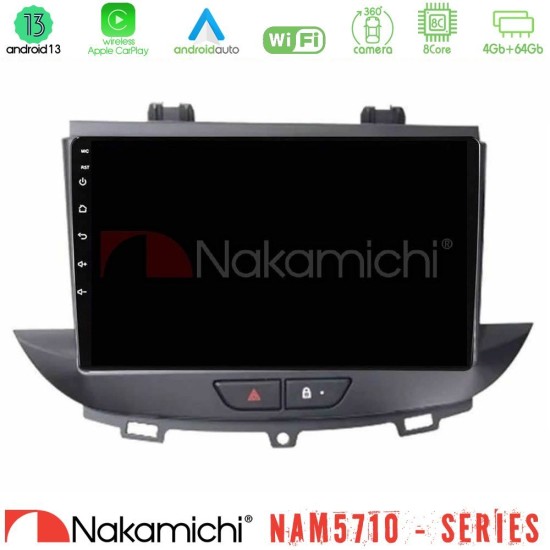 Nakamichi NAM5710 Series 8Core Android13 4+64GB Opel Grandland/Crossland X Navigation Multimedia Tablet 9" Nakamichi NAM5710 Series 8Core Android13 4+64GB Opel Grandland/Crossland X Navigation Multimedia Tablet 9"