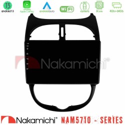 Nakamichi NAM5710 Series 8Core Android13 4+64GB Peugeot 206 Navigation Multimedia Tablet 9" Nakamichi NAM5710 Series 8Core Android13 4+64GB Peugeot 206 Navigation Multimedia Tablet 9"