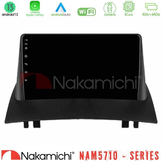 Nakamichi NAM5710 Series 8Core Android13 4+64GB Renault Megane 2 2002-2008 Navigation Multimedia Tablet 9" Nakamichi NAM5710 Series 8Core Android13 4+64GB Renault Megane 2 2002-2008 Navigation Multimedia Tablet 9"