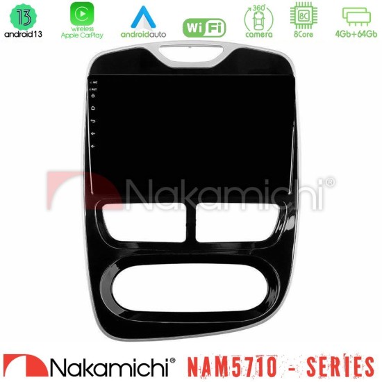 Nakamichi NAM5710 Series 8Core Android13 4+64GB Renault Clio 2012-2019 Navigation Multimedia Tablet 9" Nakamichi NAM5710 Series 8Core Android13 4+64GB Renault Clio 2012-2019 Navigation Multimedia Tablet 9"