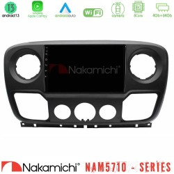 Nakamichi NAM5710 Series 8Core Android13 4+64GB Renault/Nissan/Opel Navigation Multimedia Tablet 10"